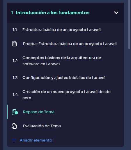 Creación de Resumen de Tema en EduKami